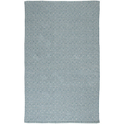Weaver Green Provence Collection Washable Outdoor Rug Teal